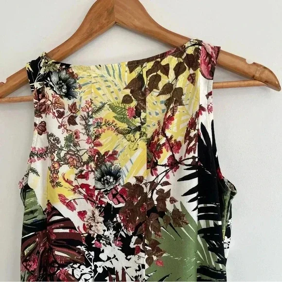 J. Jill Rayon Tropical Sheath Dress size XSP - Picture 9 of 10